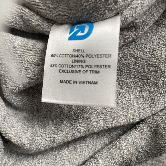 Dude Robe Grey DudePants Terrycloth‎ Lined Luxury Loungewear Pants - L/XL Thick - Picture 5 of 13